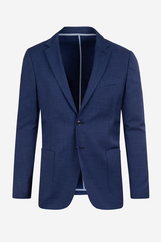 Contemporary Fit Dark Cornflower Blue Blazer