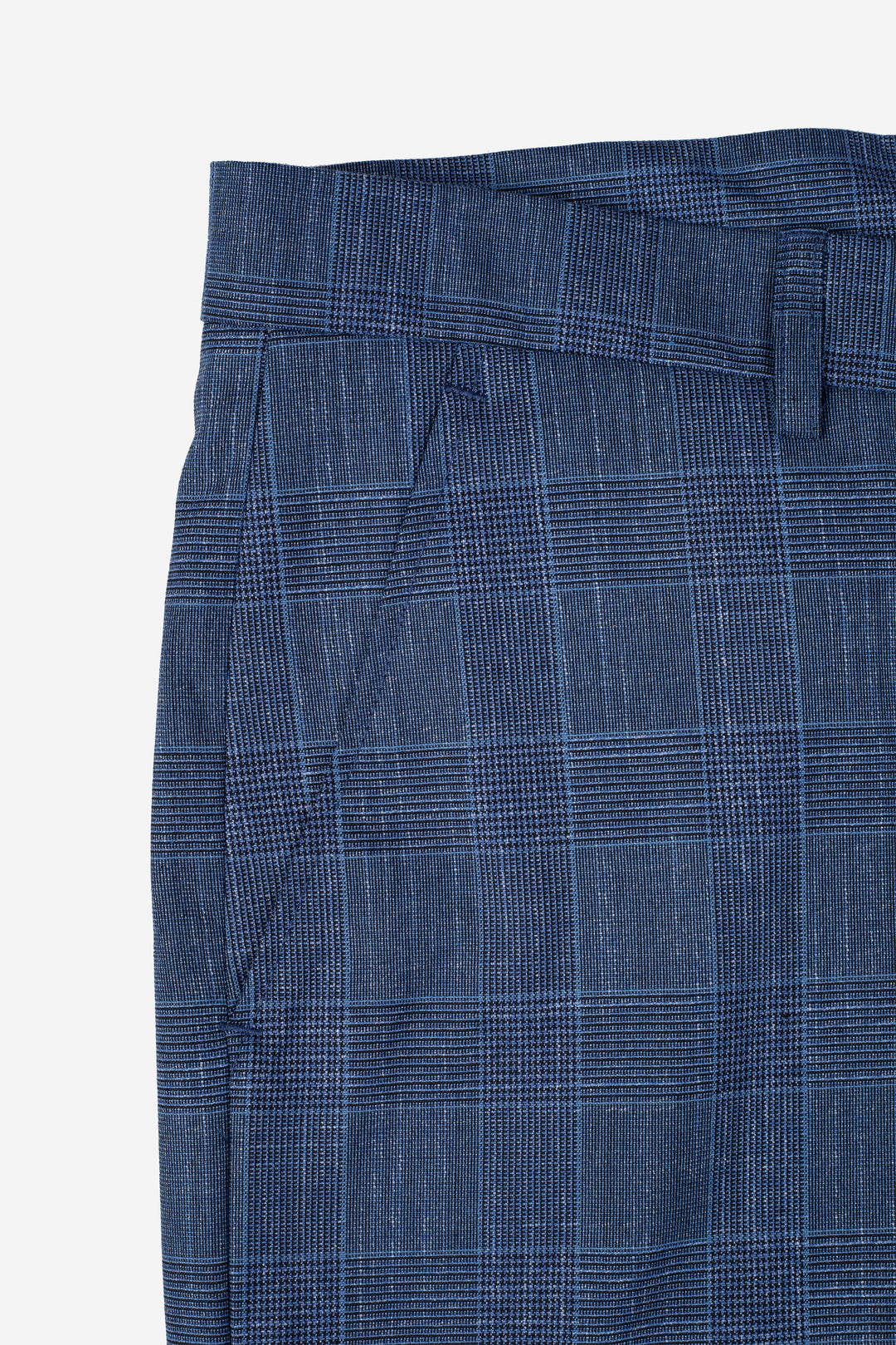 Blue Checked Pants