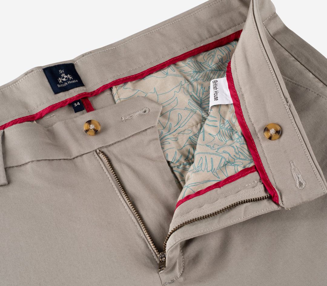 Beige Gabardine