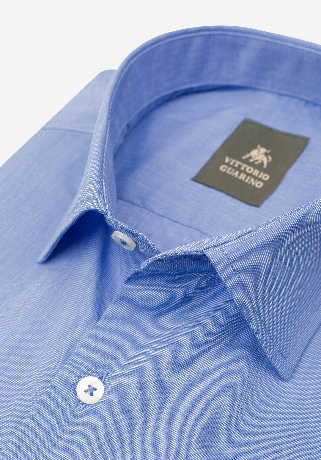Clear Blue Poplin Shirt