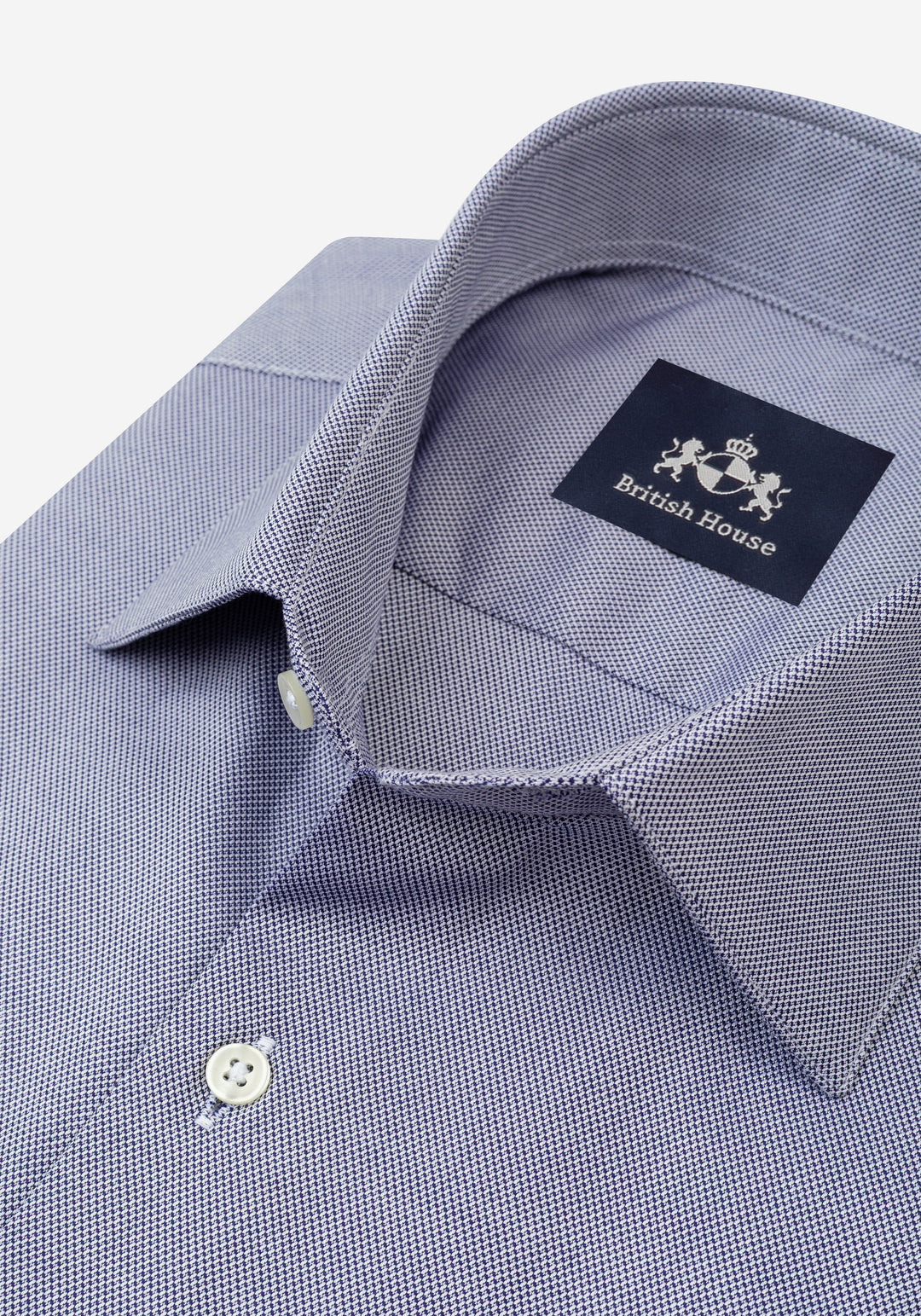 Dim Navy Oxford Shirt