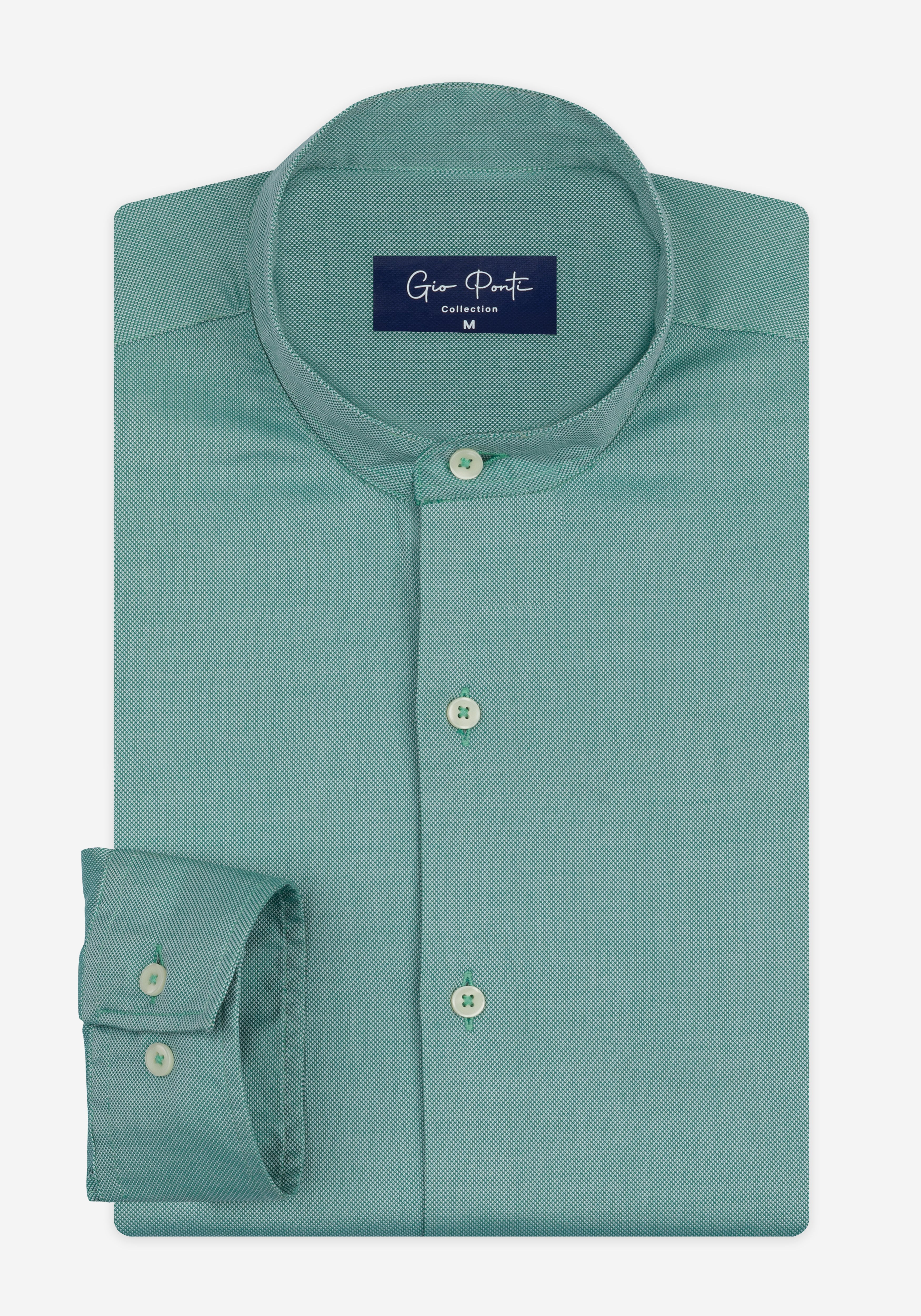 Arctic Green Washed Oxford Shirt