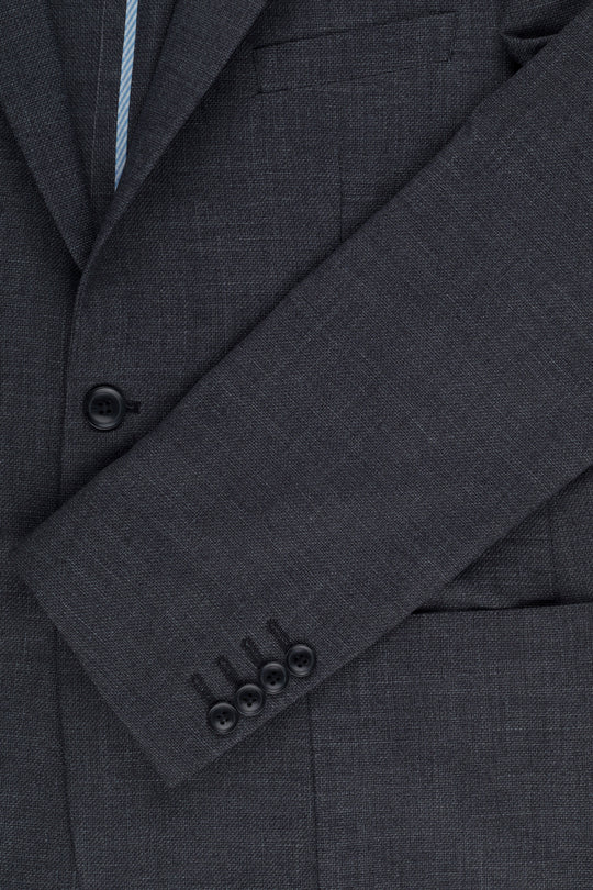 Contemporary Fit Dark Gray Blazer