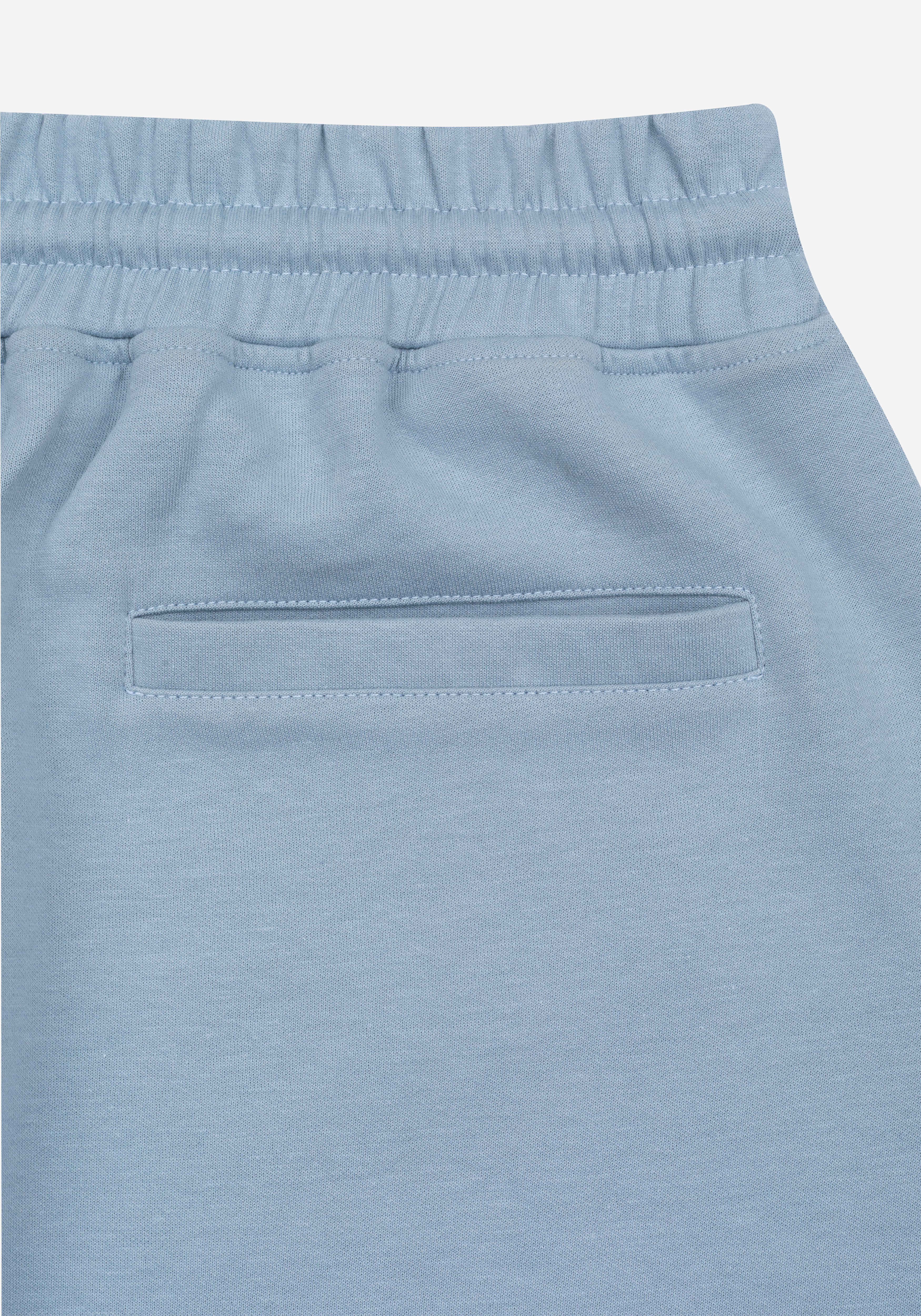 Breeze Blue Cotton Short
