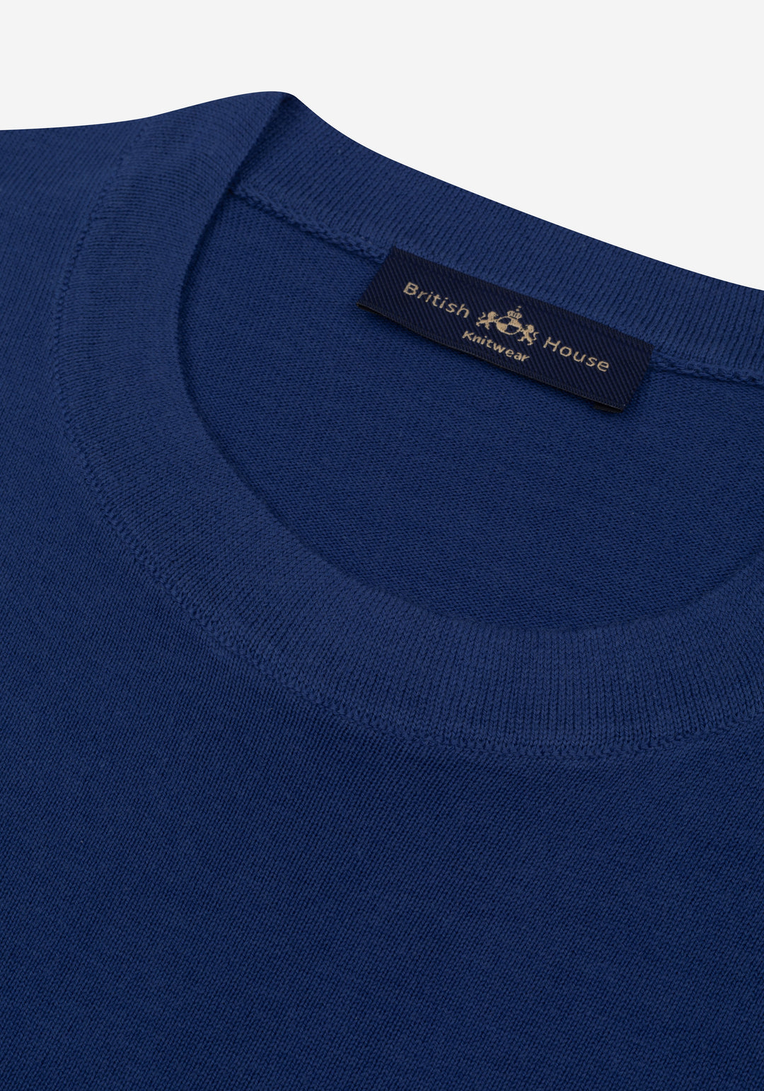 Lapis Blue Knitted T-Shirt