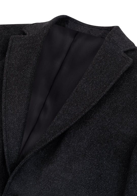 Ebony Black Poly Coat