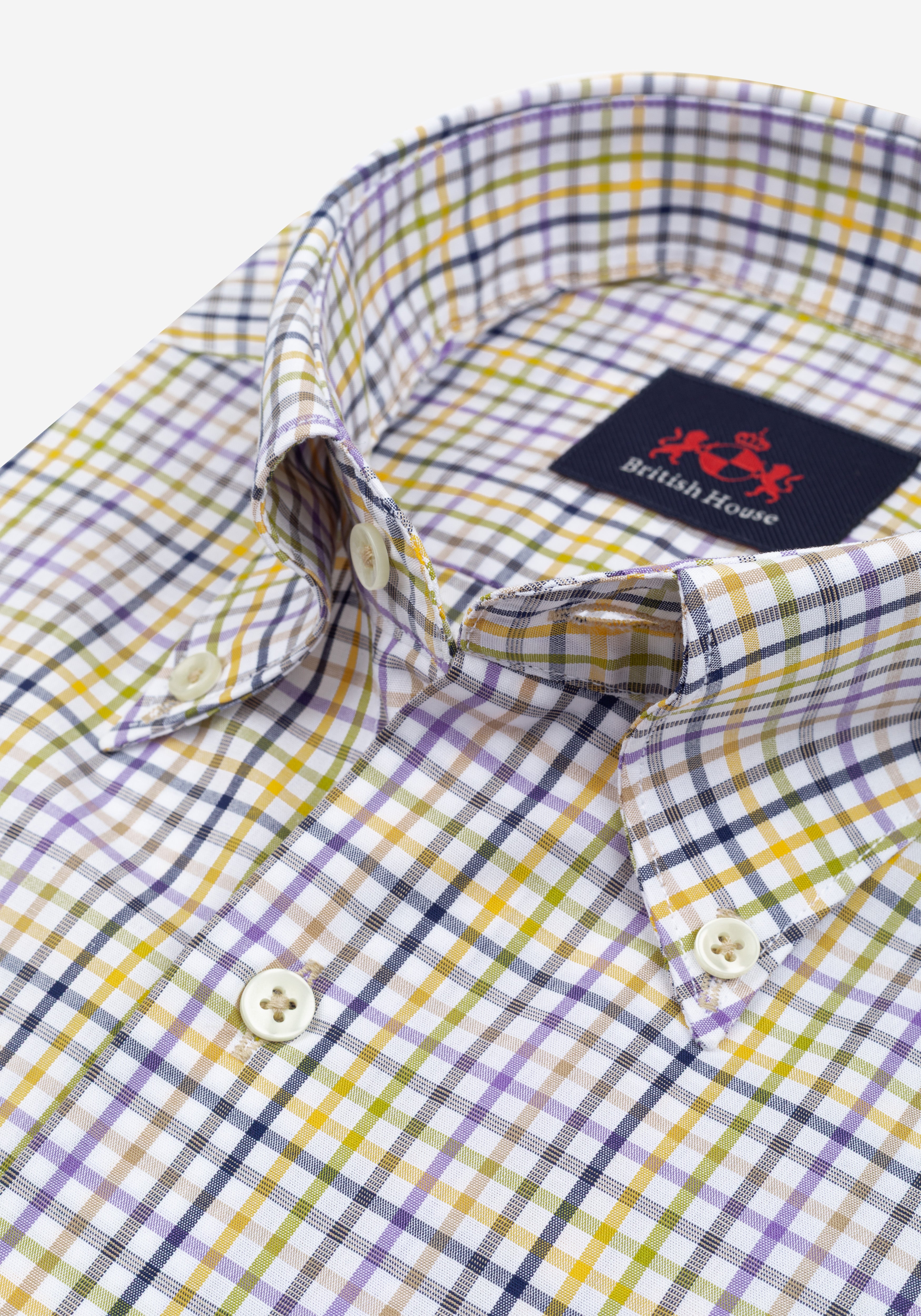 Sunlit Checked Oxford Shirt