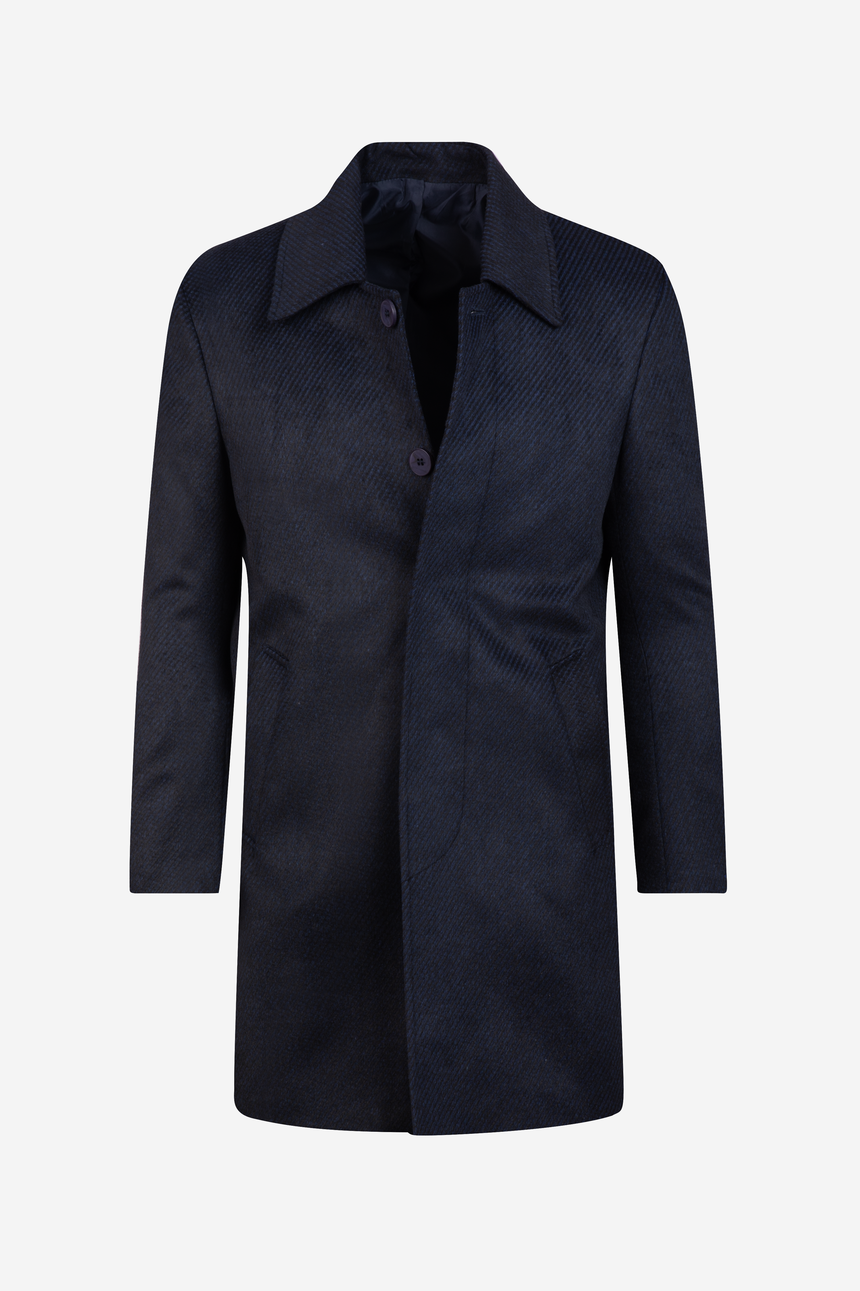Dusk Navy Poly Coat
