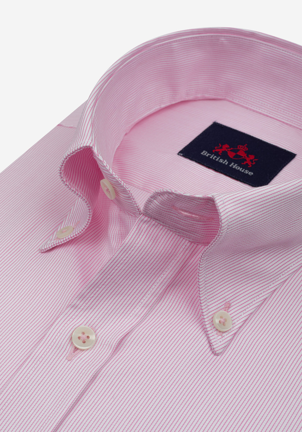 Frosted Rose Stripe Signature Twill Shirt