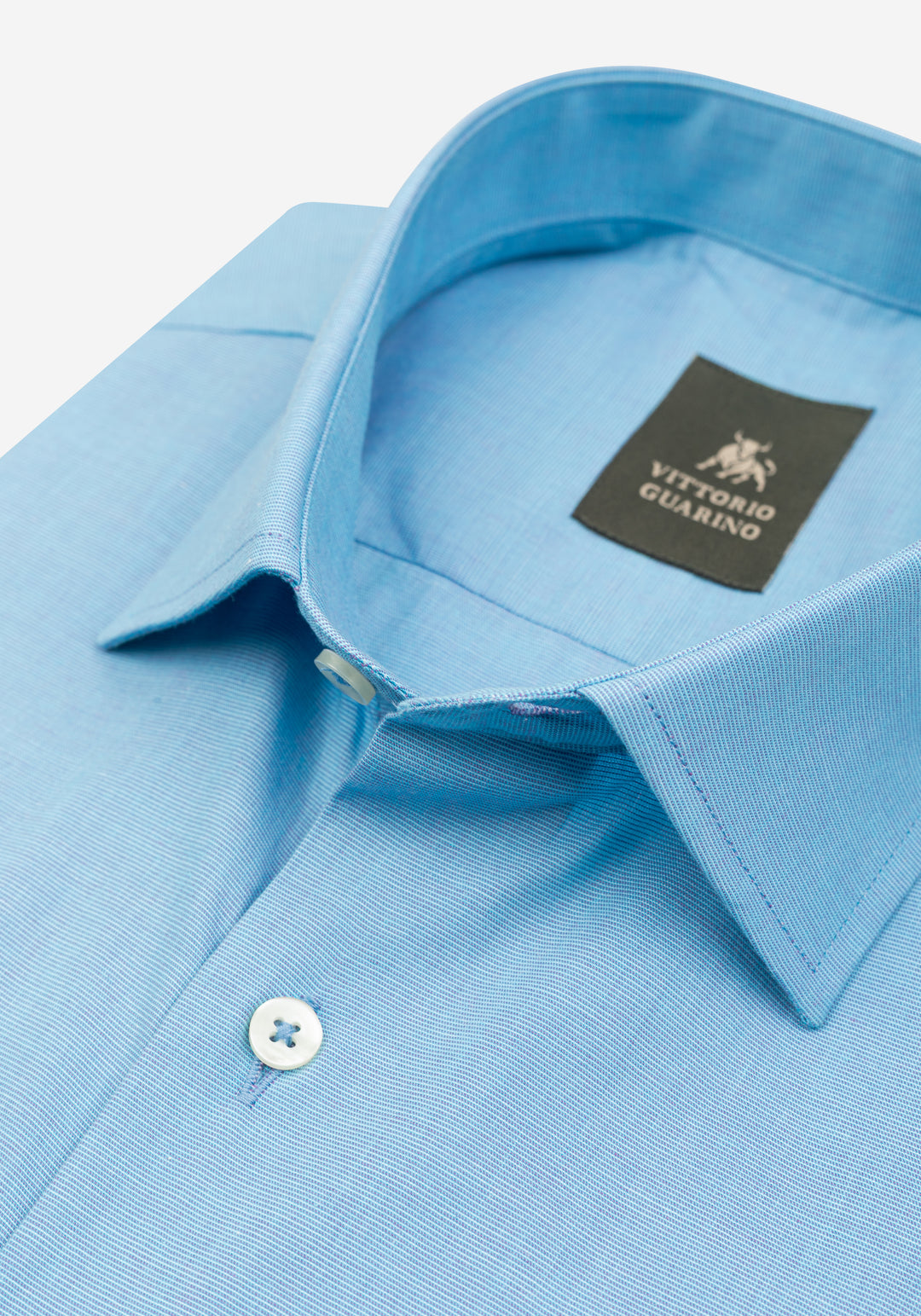 Clear Blue Poplin Shirt