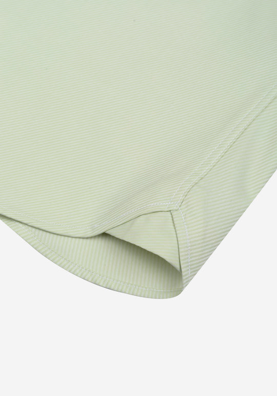 Willow Green Stripe Signature Twill Shirt