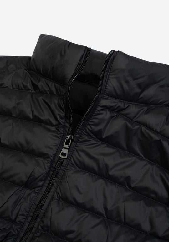 Smoky Black Ultra-Light Down Vest