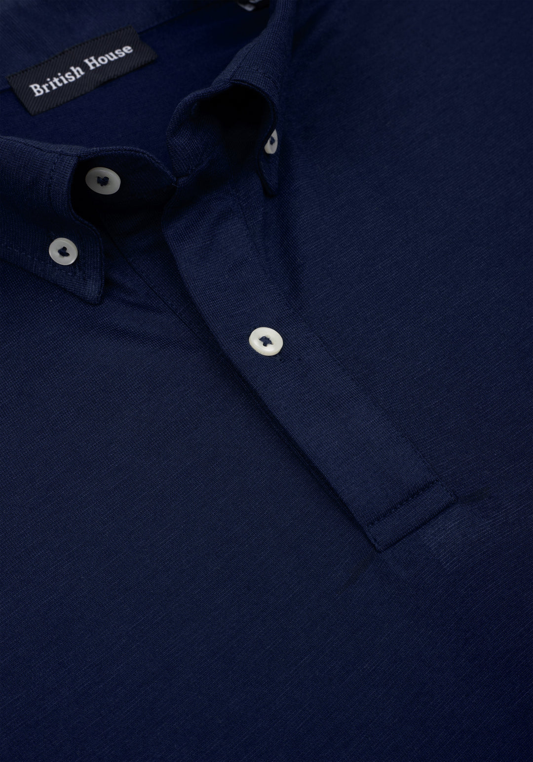 True Navy Soft Knit Polo Shirt