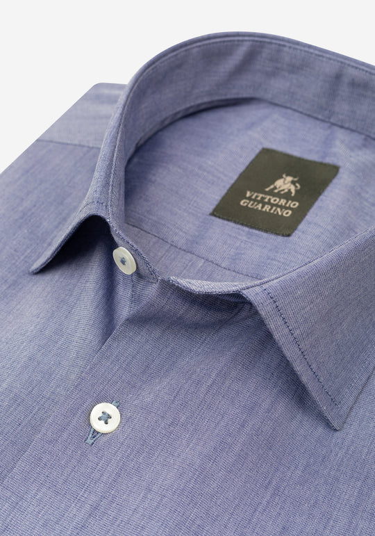Ink Navy Poplin Shirt