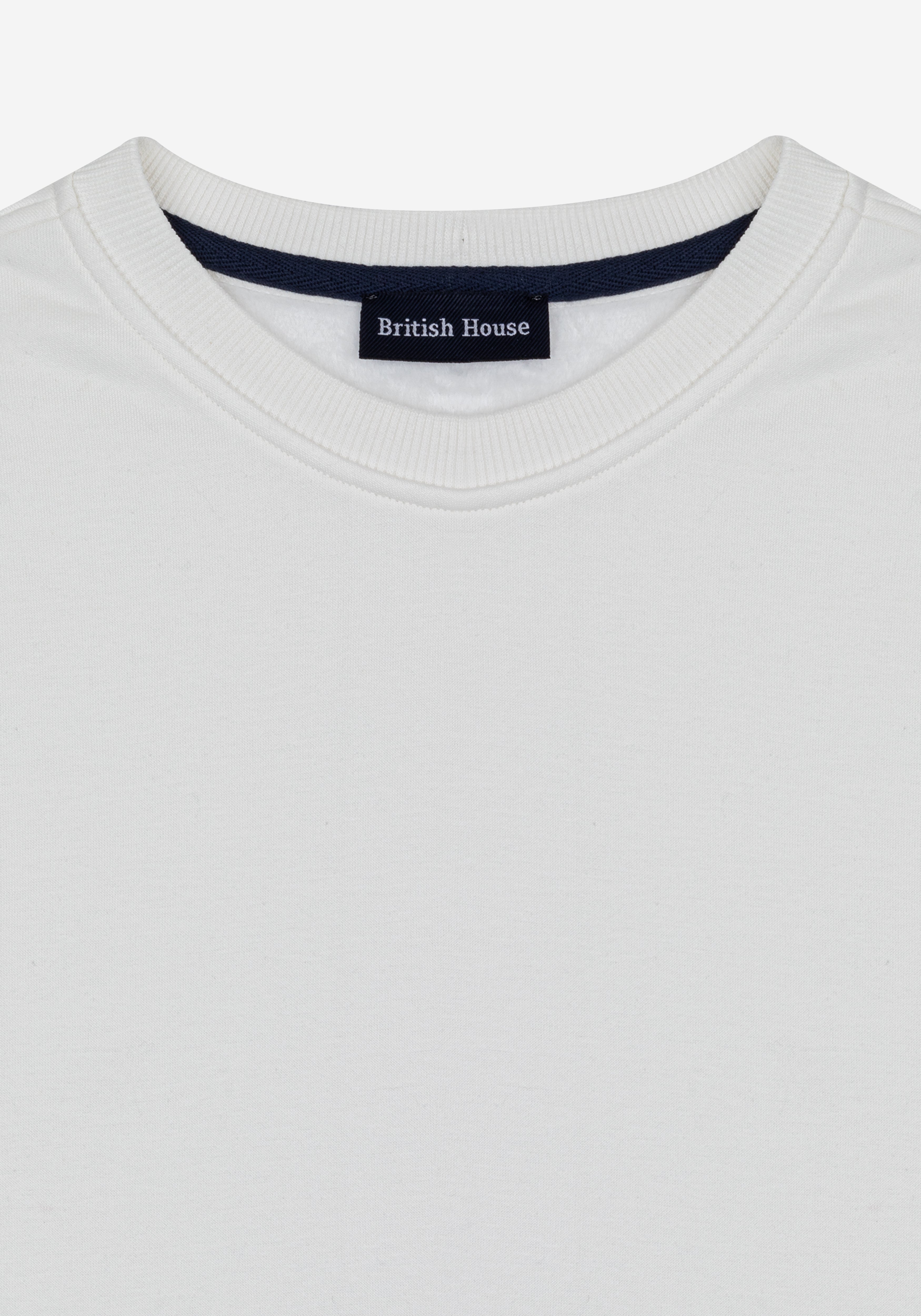 Off-White Faux-Fur Sweatshirt