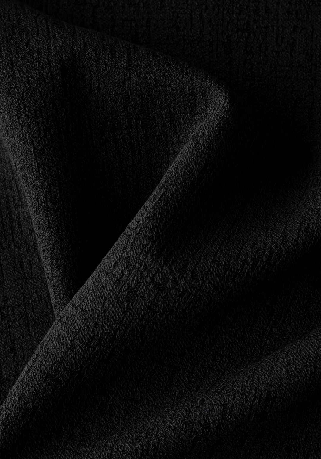 Eclipse Black Jacquard Polo Shirt