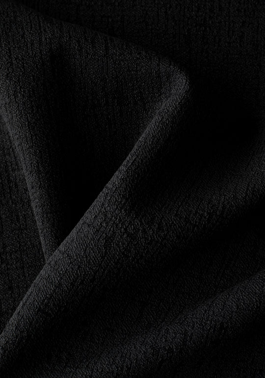 Eclipse Black Jacquard Polo Shirt