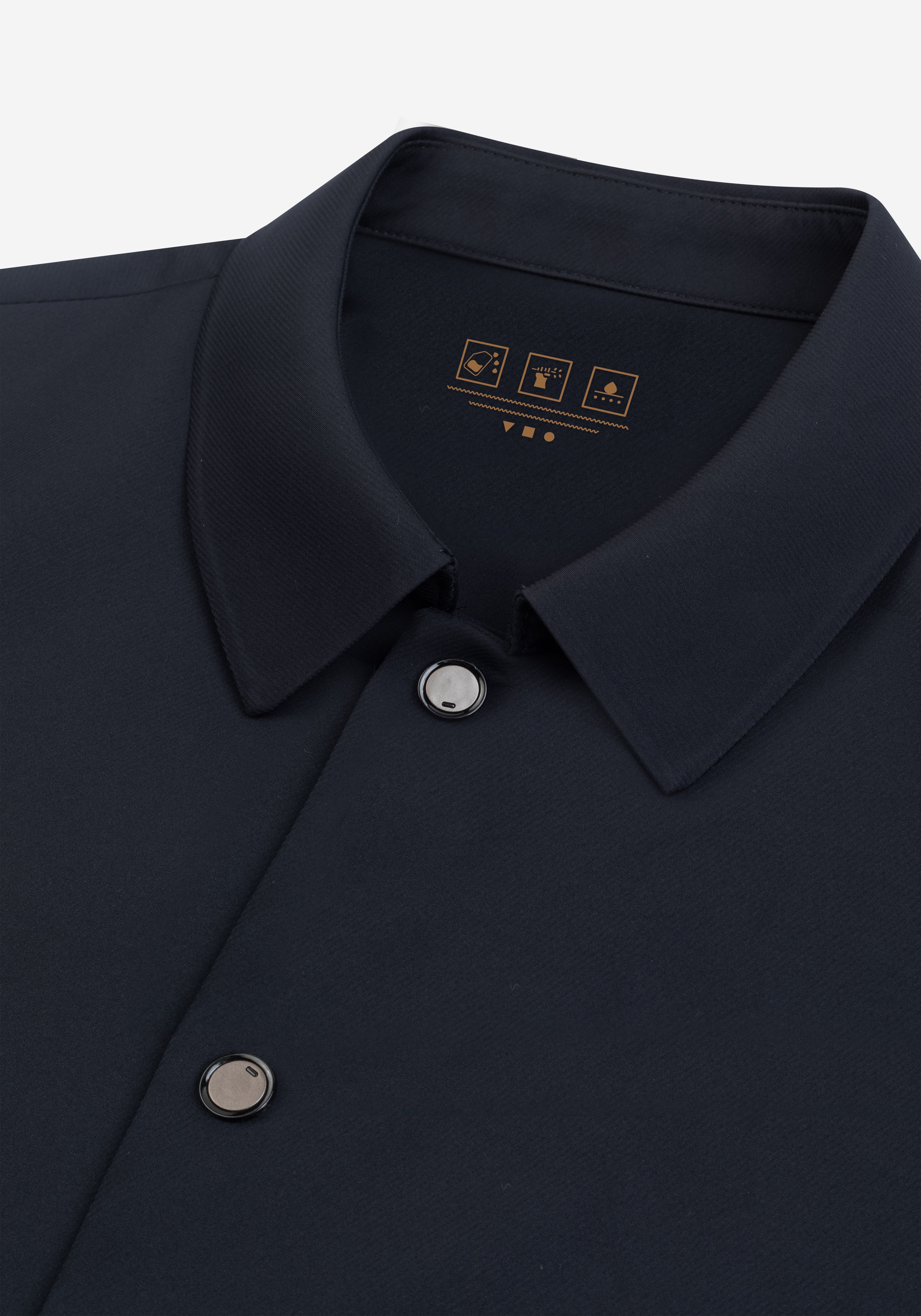 Classic Navy Block-Tech Jacket