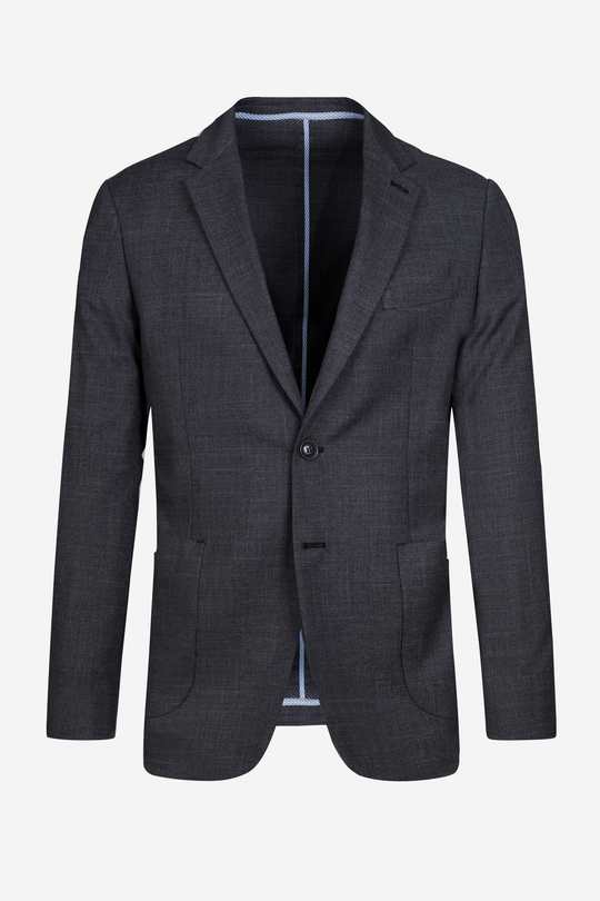 Contemporary Fit Dark Gray Blazer