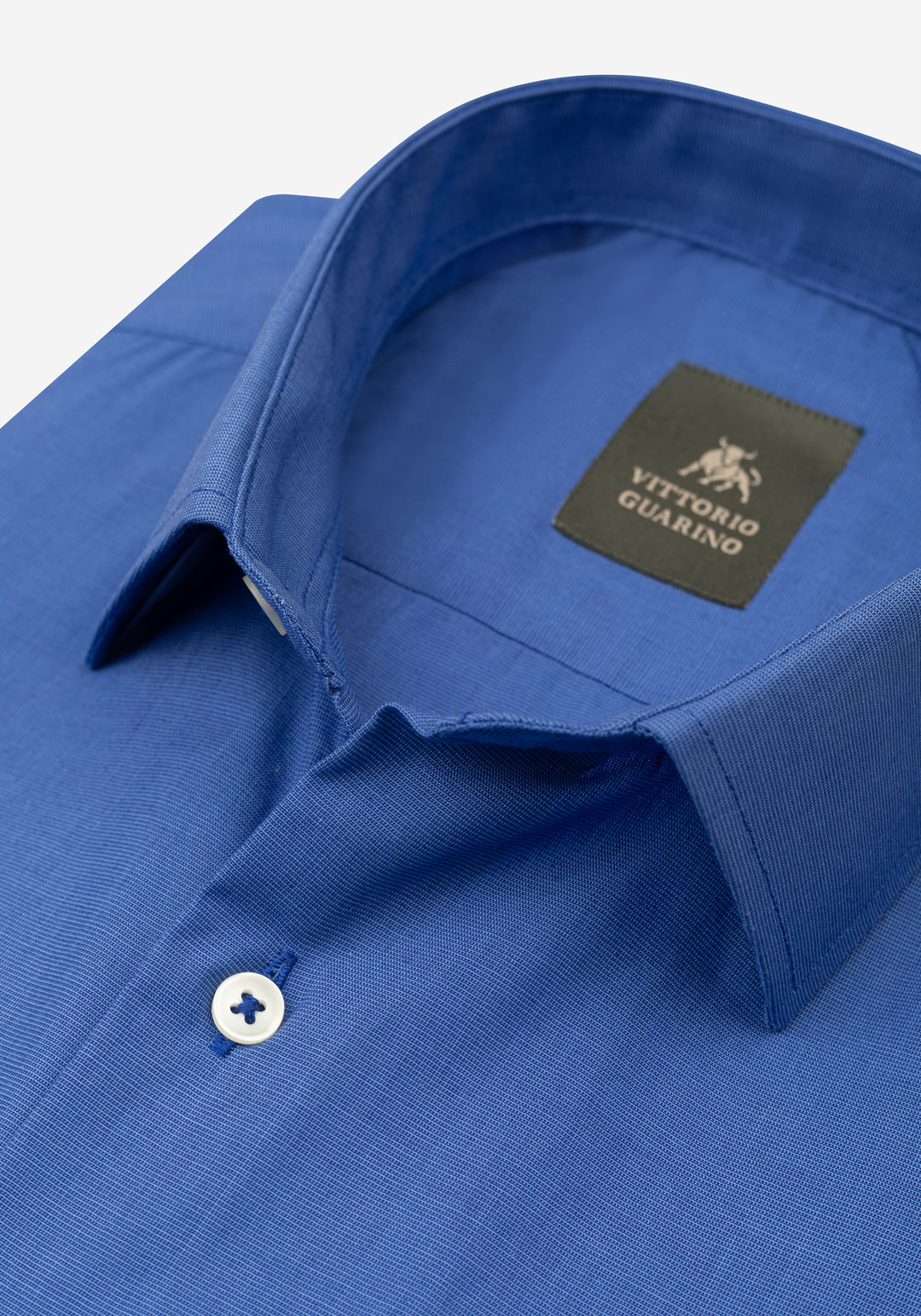Pure Blue Poplin Shirt