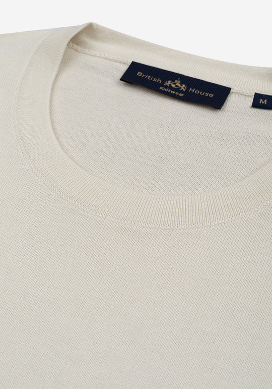 Off-White Knitted T-Shirt