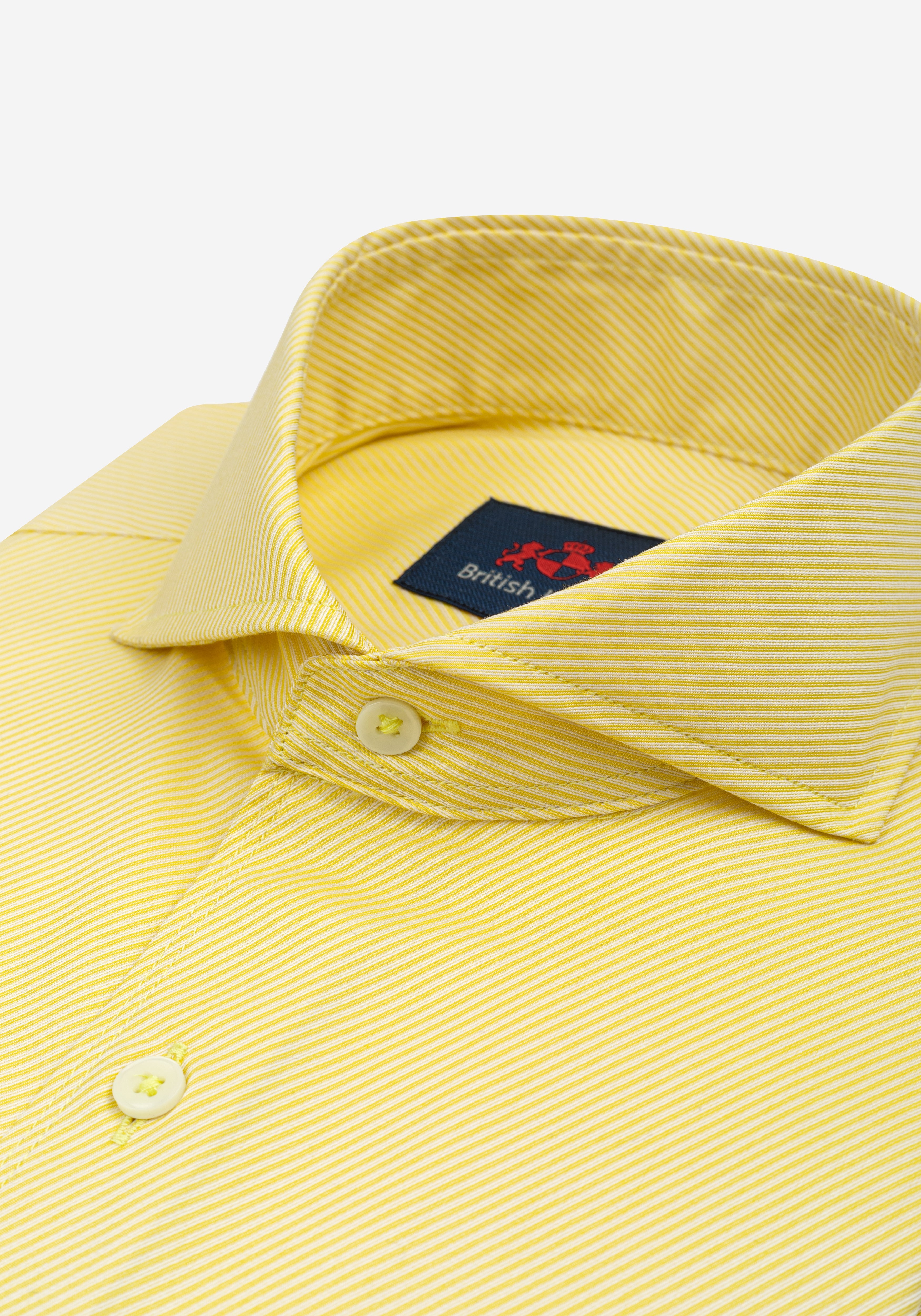 Sunbeam Yellow Stripe Signature Twill Shirt