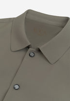 Muted Beige Block-Tech Jacket