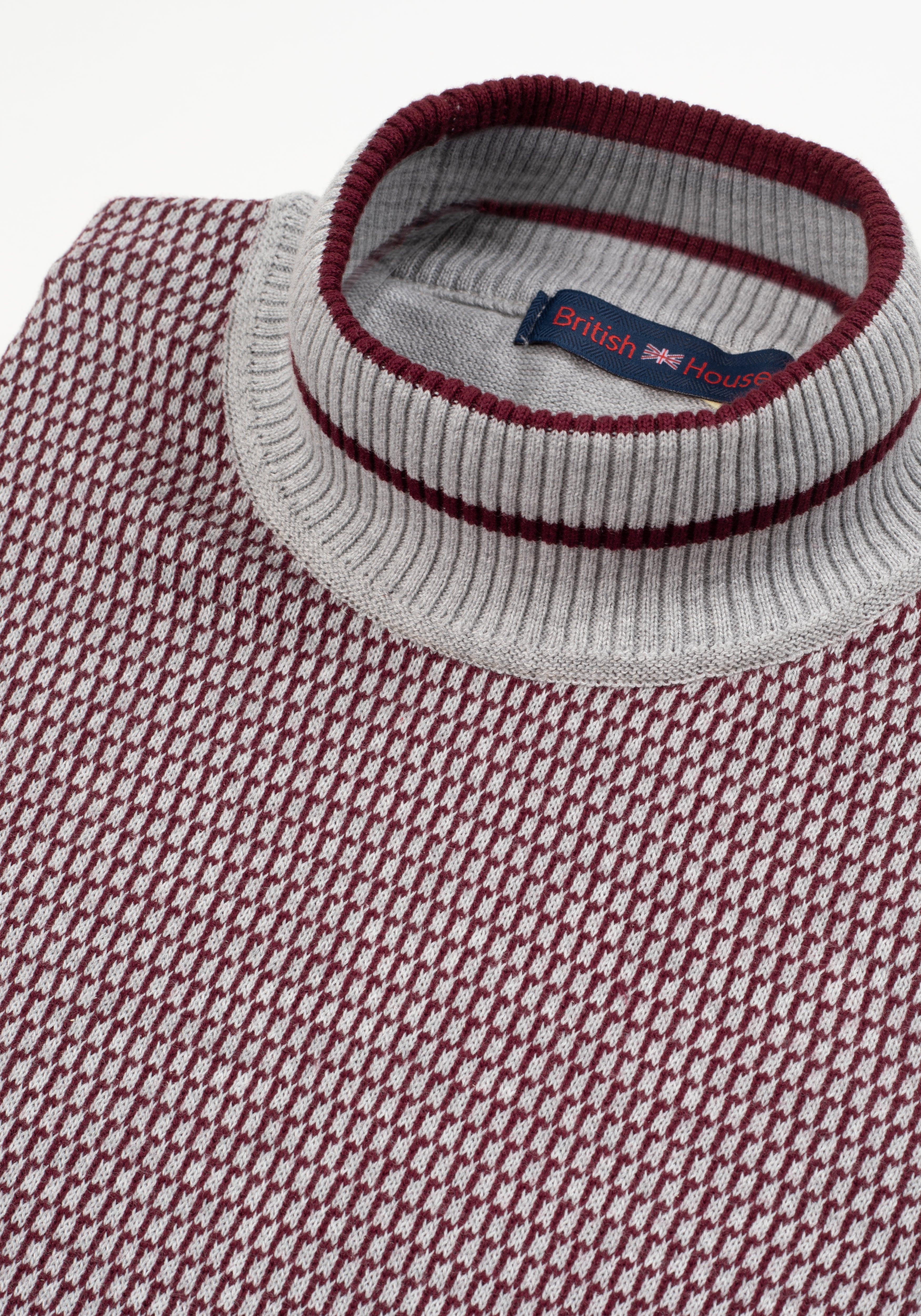 Gravel Grey Turtle Neck Pullover