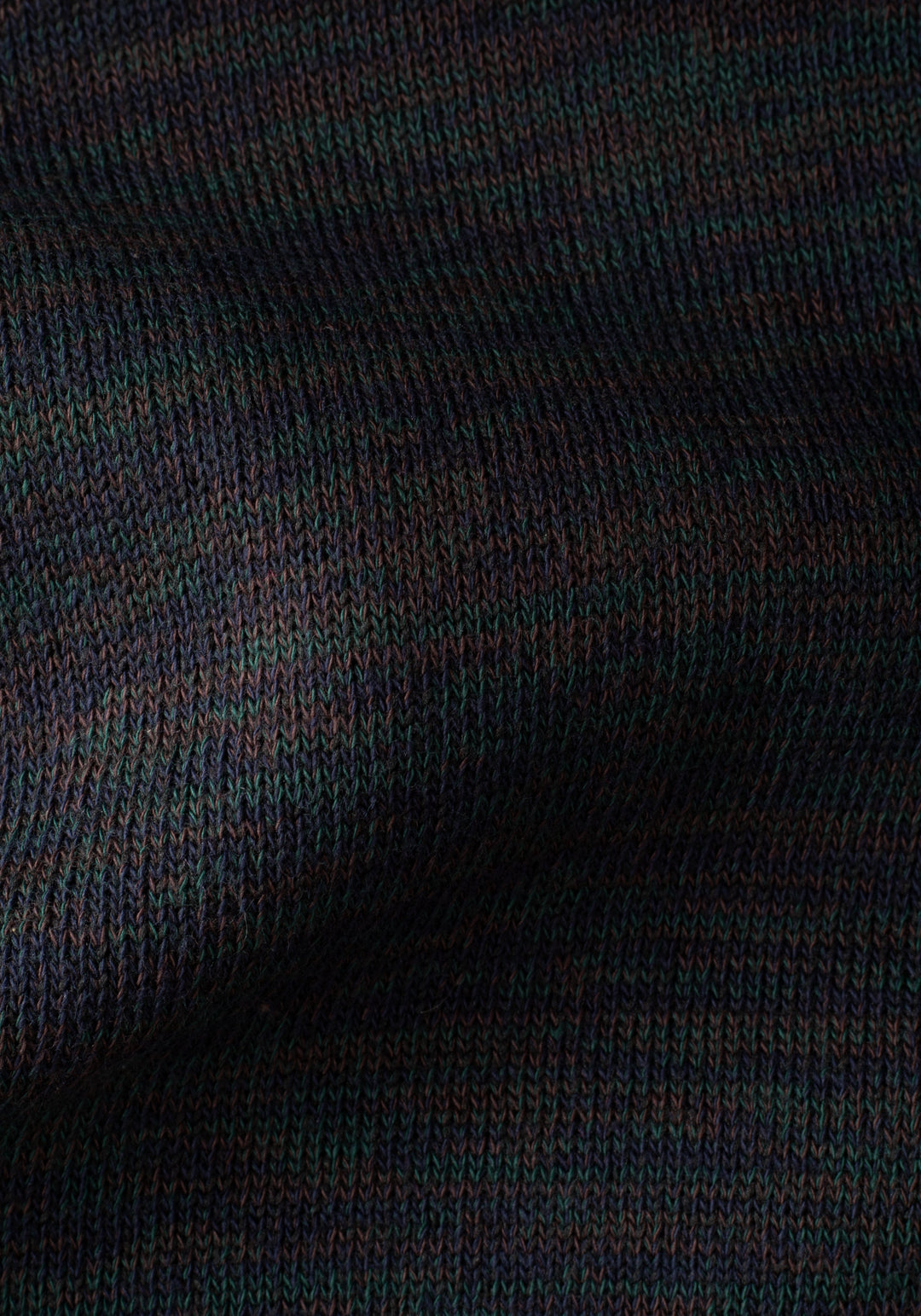 Midnight Olive Turtle Neck Melange Pullover