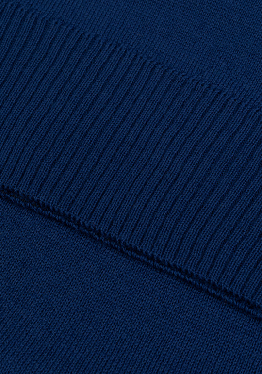 Imperial Blue Italian Merino Wool Pullover