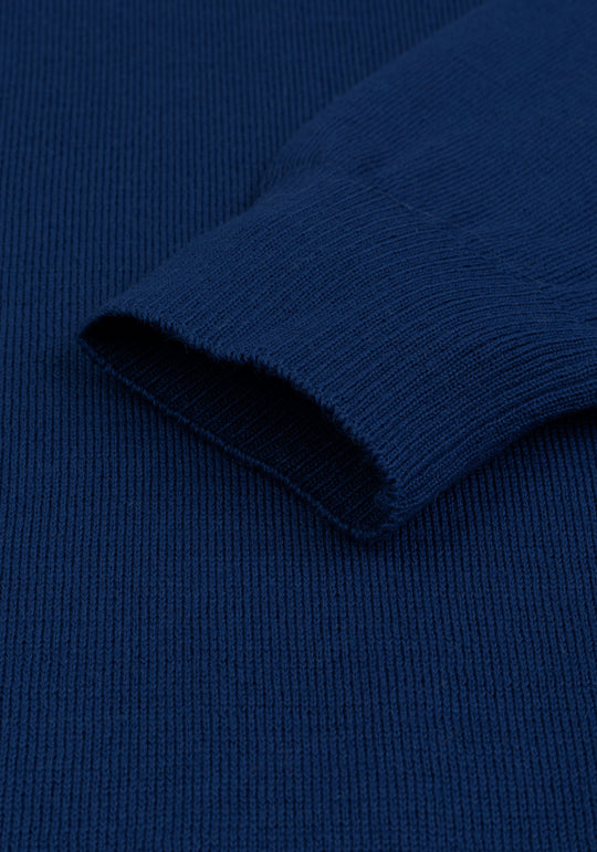 Imperial Blue Italian Merino Wool Pullover