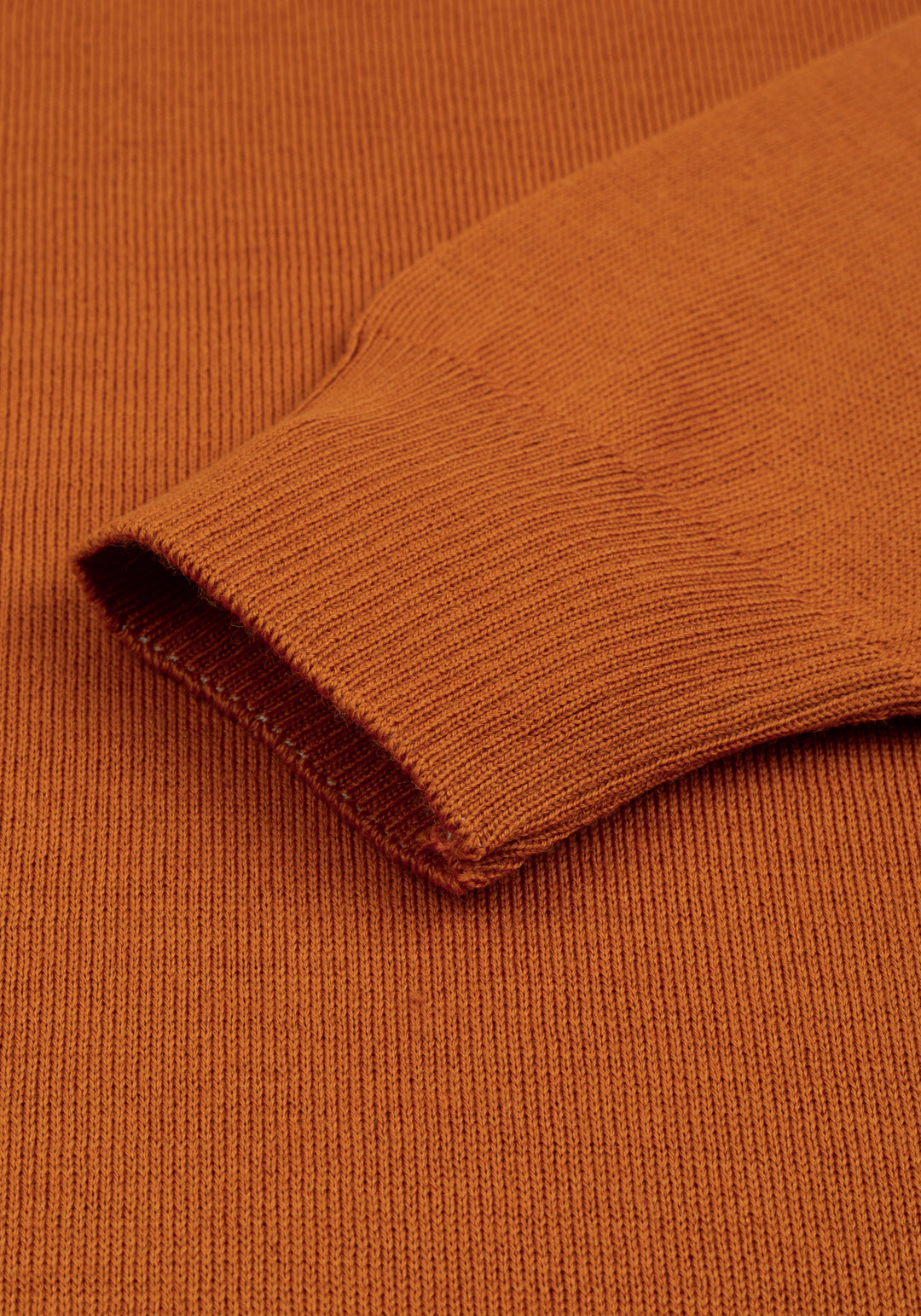 Maple Orange Italian Merino Wool Pullover