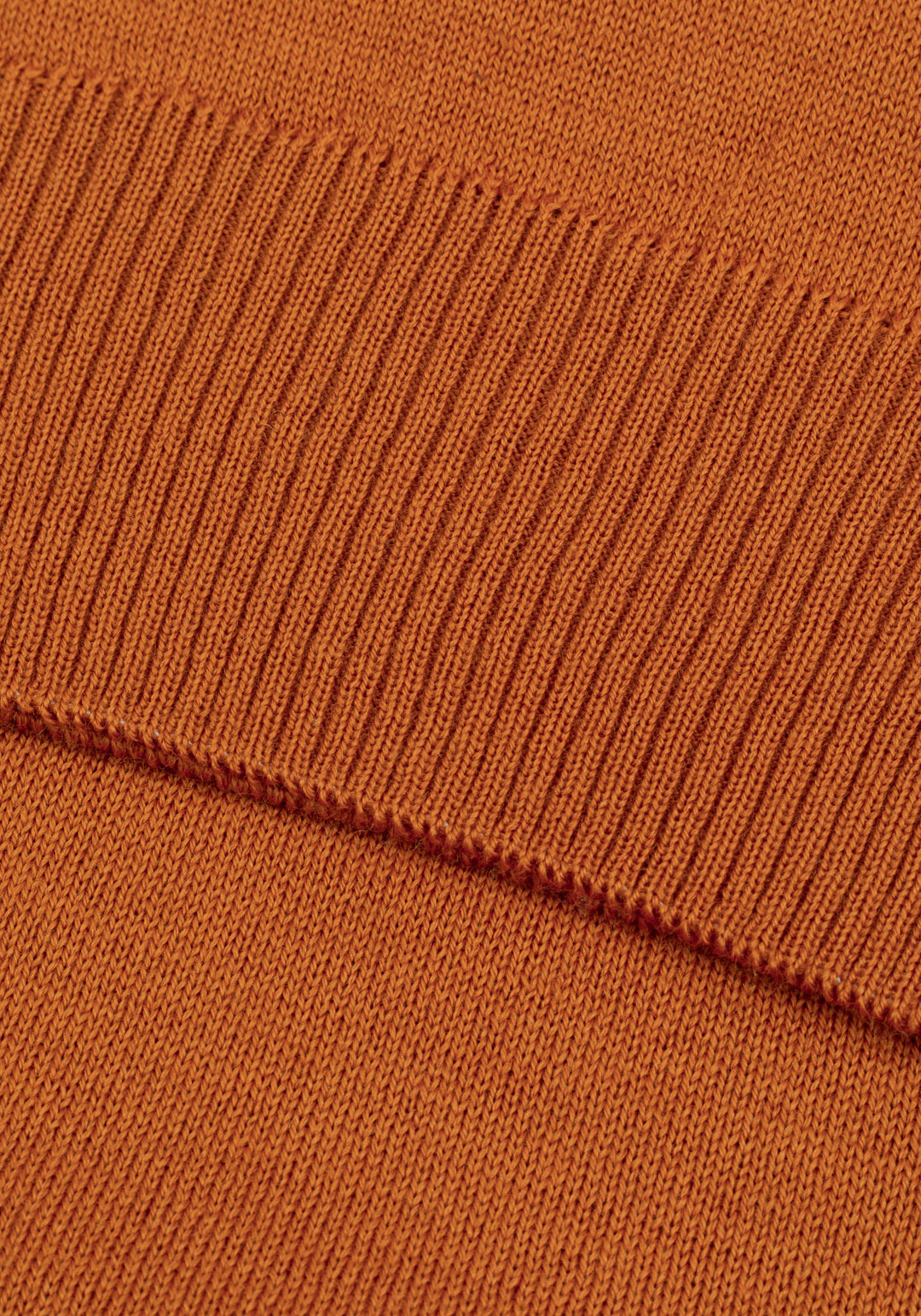 Maple Orange Italian Merino Wool Pullover