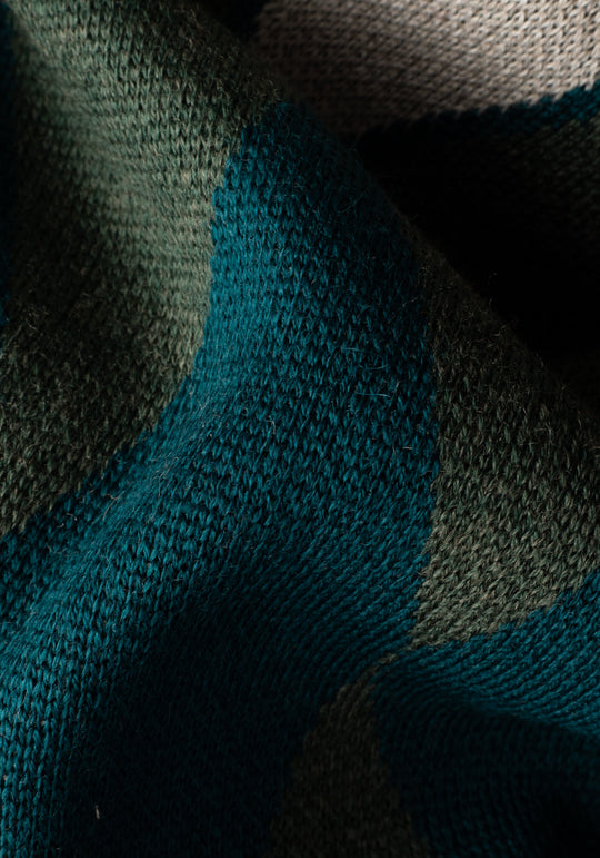 Verdant Olive Italian Merino Wool Pullover