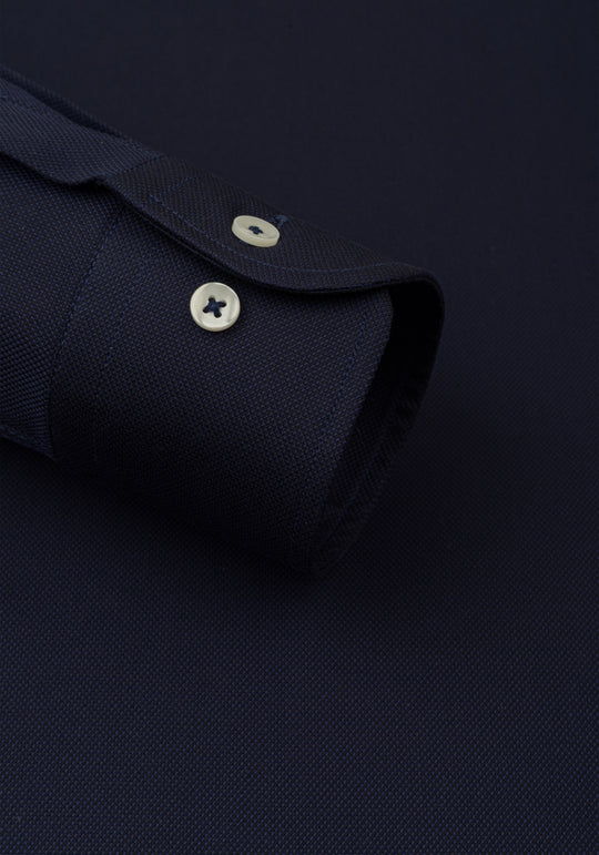 Sapphire Navy Oxford Shirt