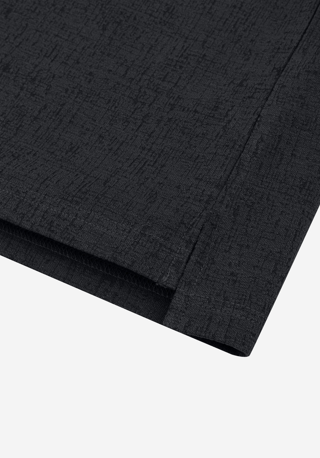 Evergreen Black Jacquard Polo Shirt