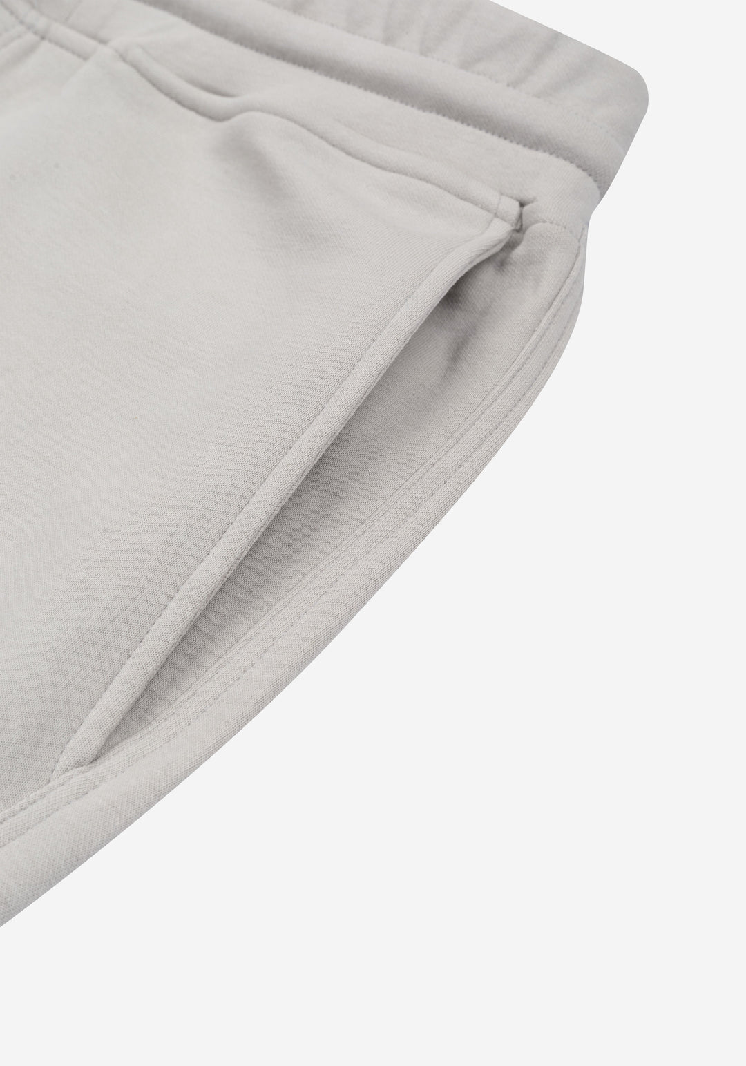 Fog Grey Cotton Short