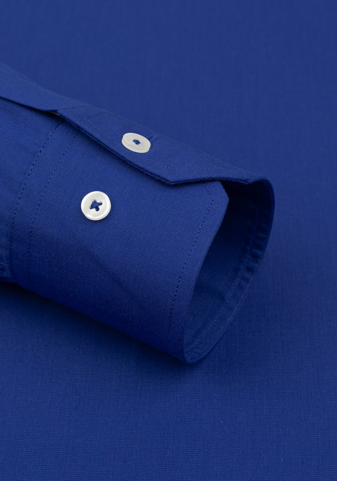 Vivid Blue Poplin Shirt