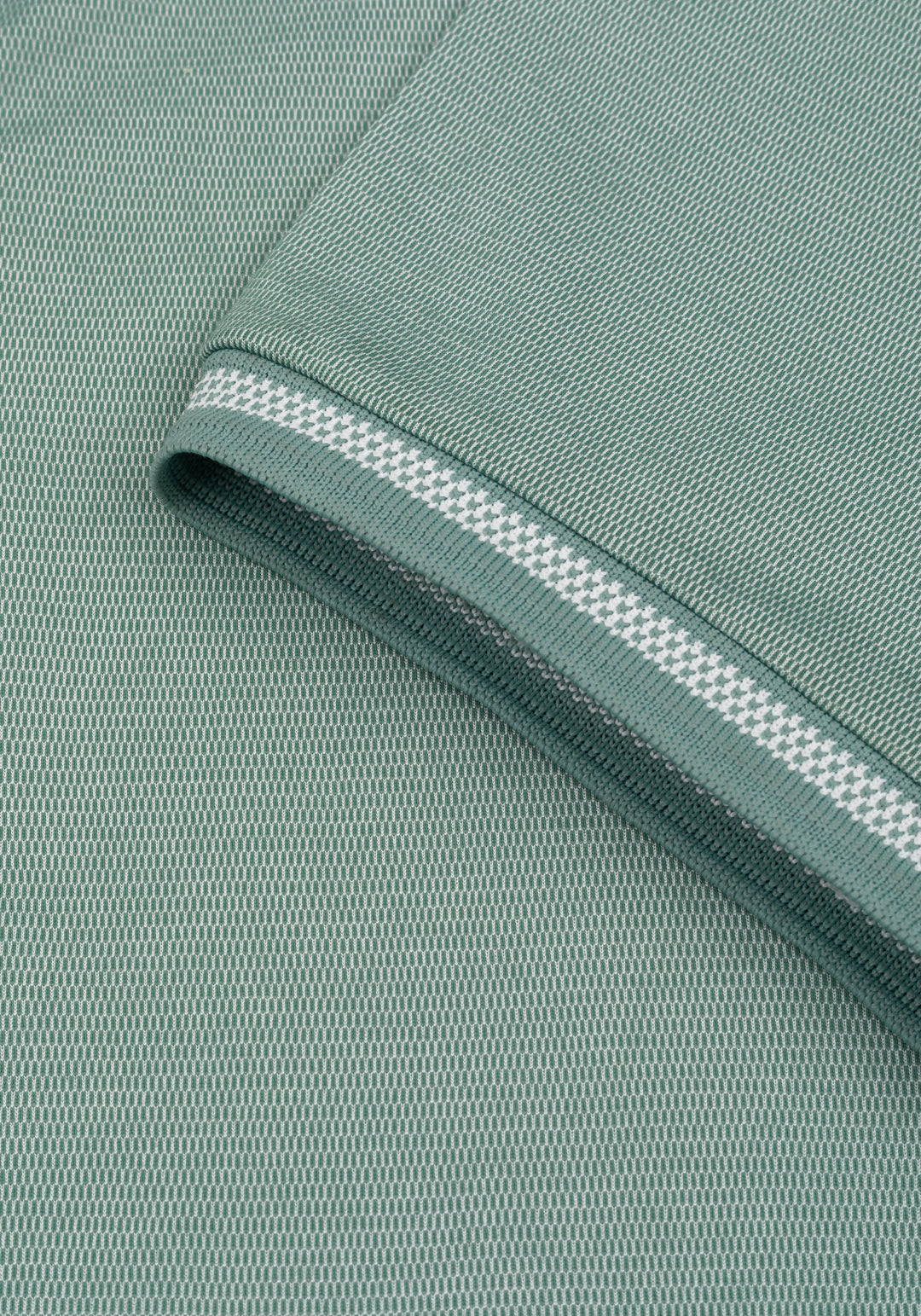 Polar Green Cotton Polo Shirt