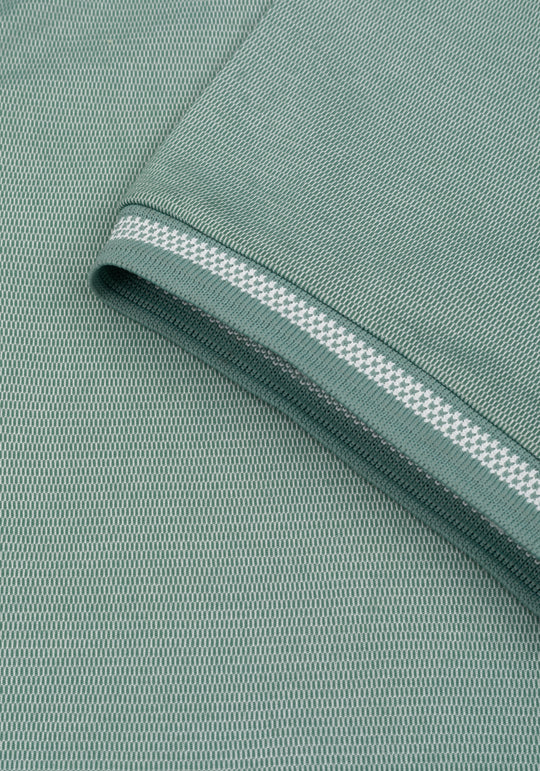 Polar Green Cotton Polo Shirt