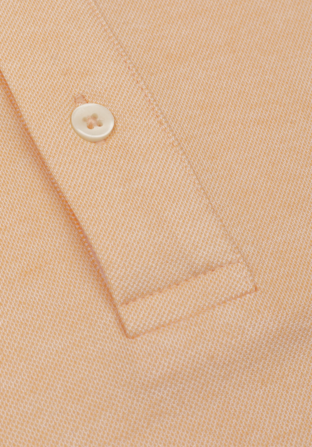 Peach Orange Cotton Polo Shirt