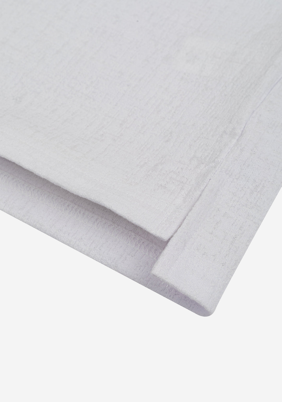 Feather White Jacquard Polo Shirt