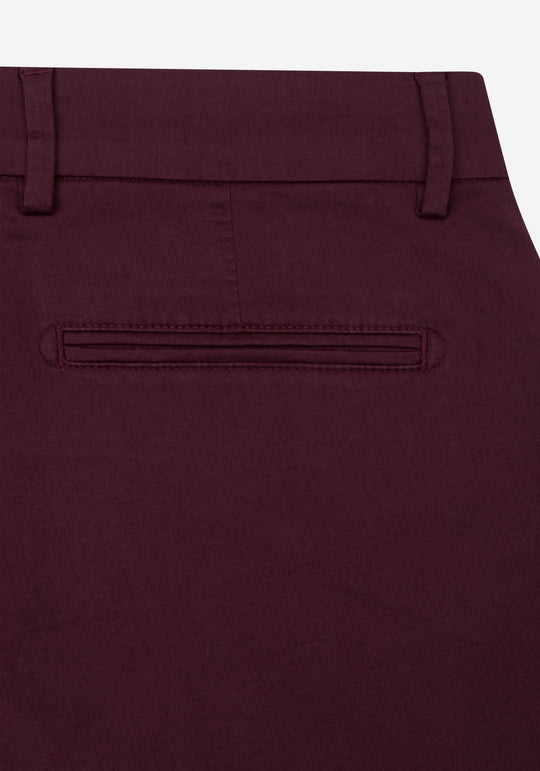 Mulberry Burgundy Short