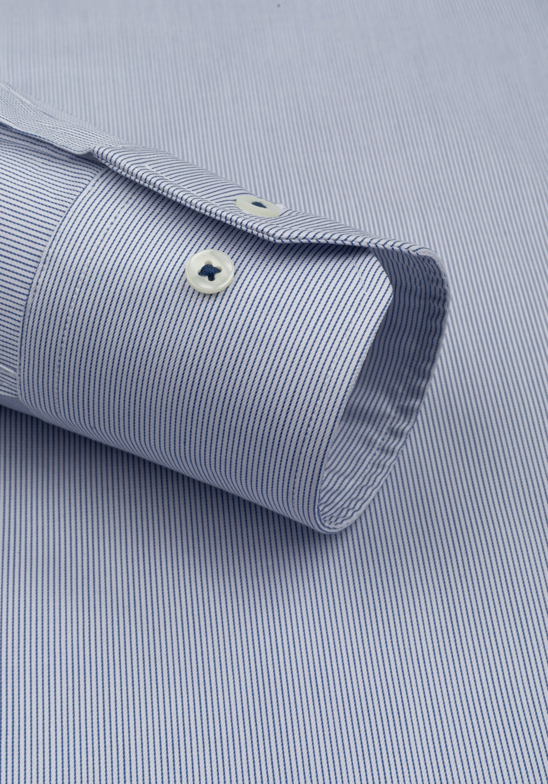 Dawn Blue Stripe Signature Twill Shirt