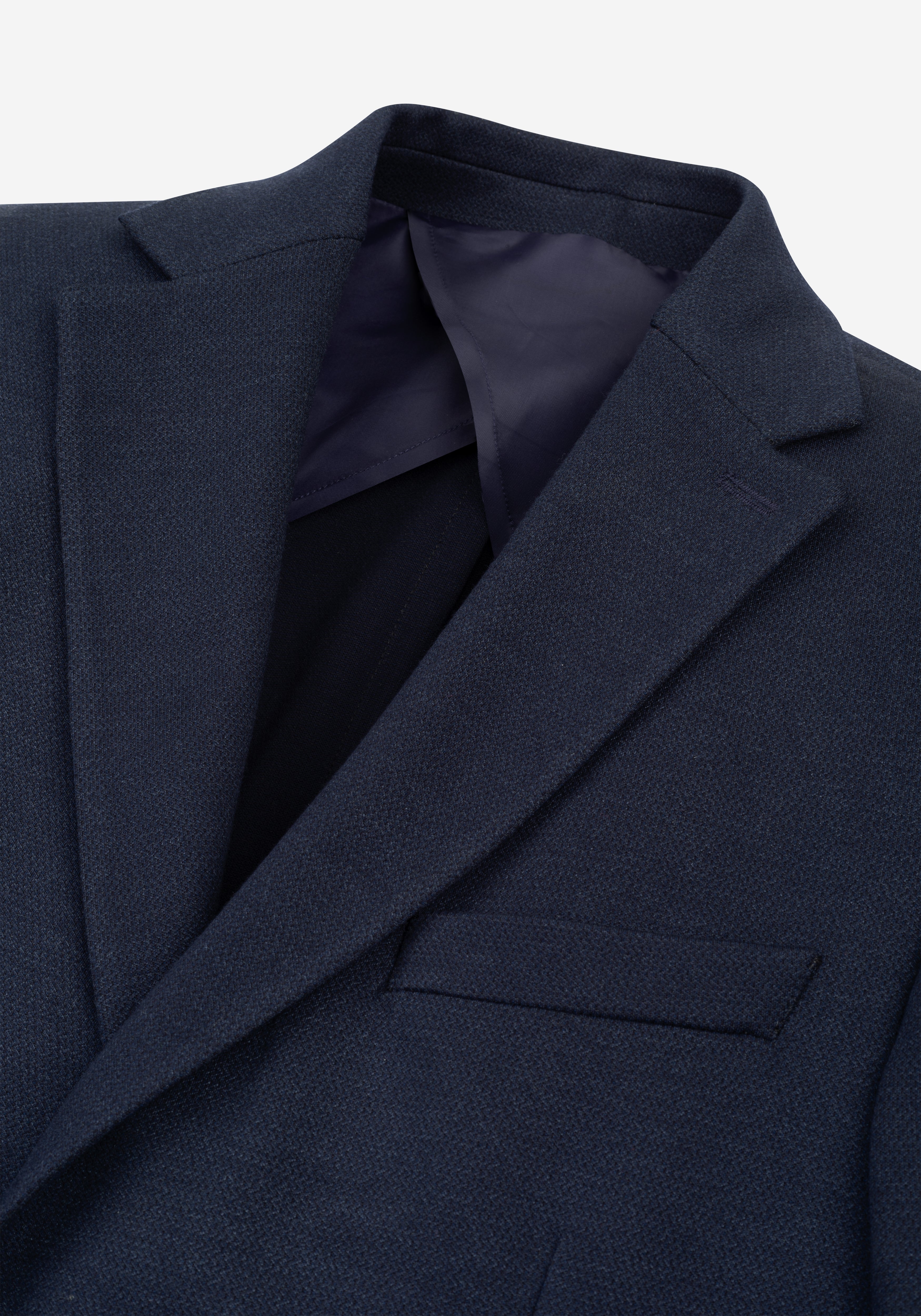 Contemporary Fit True Navy Blazer