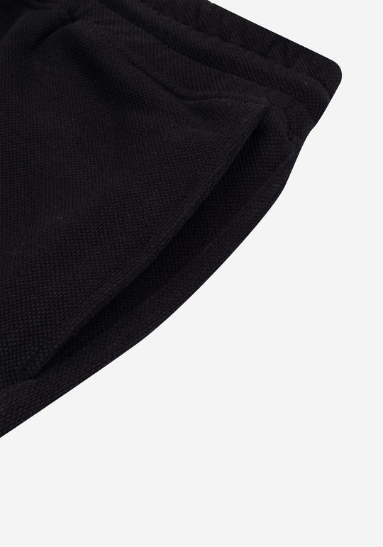 Nightfall Black Cotton Short