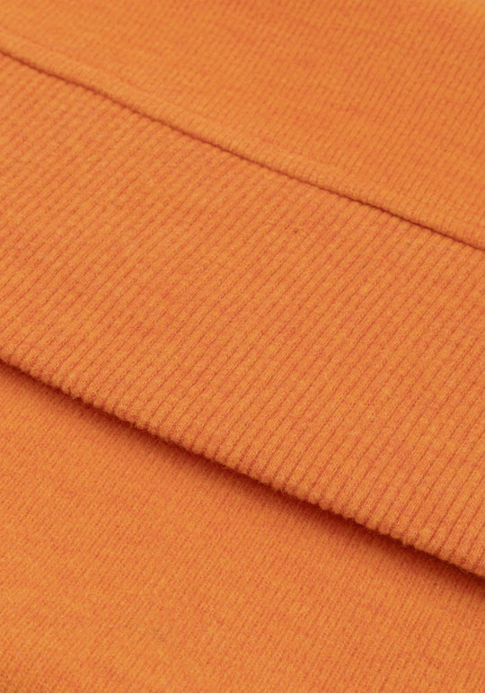 Ginger Orange Cotton Sweatshirt