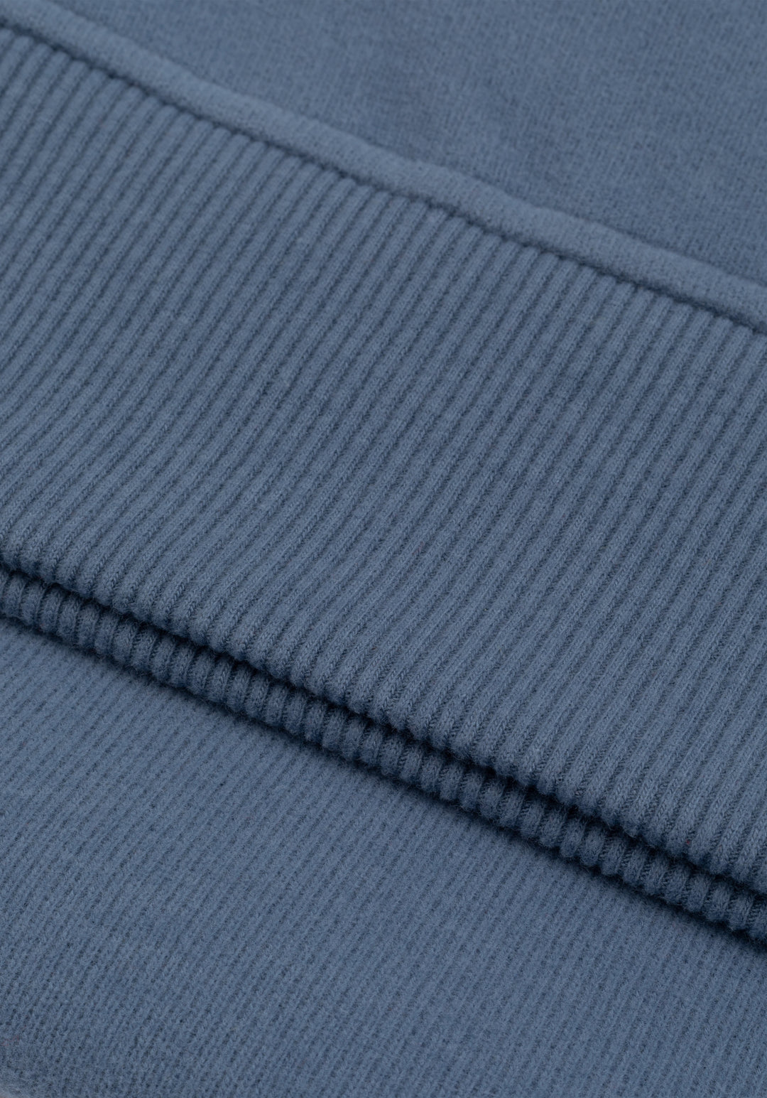 Slate Blue Cotton Sweatshirt