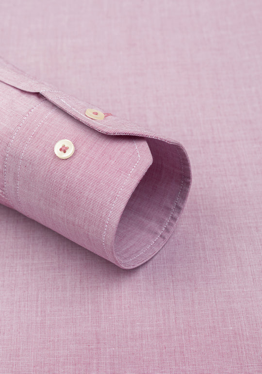 Dusty Pink Poplin Shirt