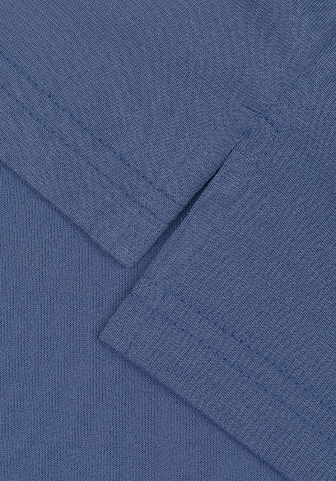 Slate Blue Soft Knit Polo Shirt